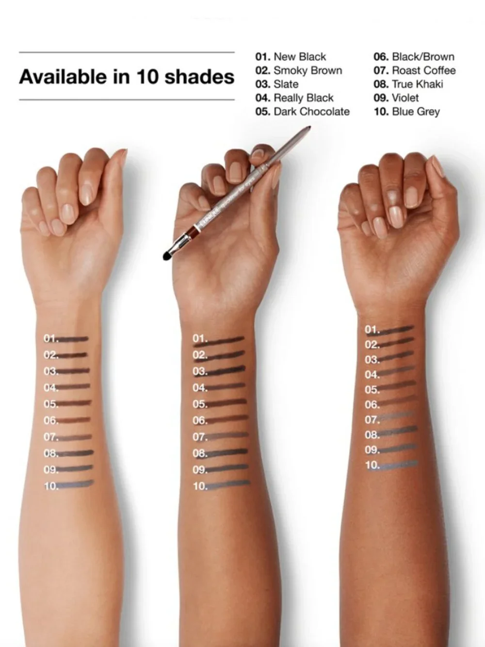 Clinique Quickliner For Eyes - Dark Chocolate